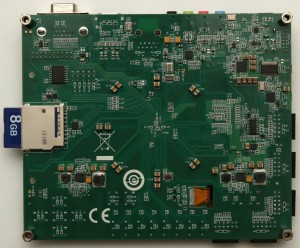 Image of the Zedboard, back view